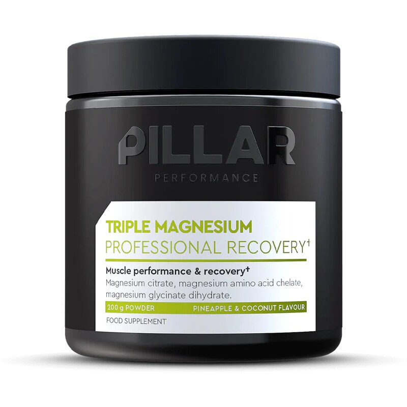 Vitamíny a minerály Pillar Performance Triple Magnesium Professional Recovery Powder Pineapple Coconut -tmpr200ppc