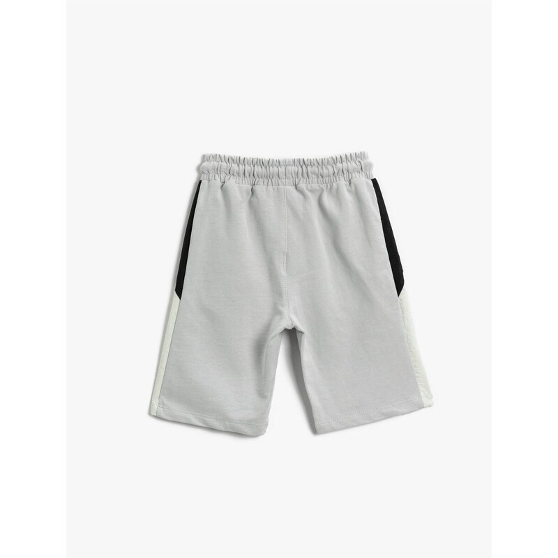 Koton Cotton Shorts with Tie Waist