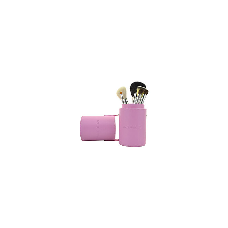 LightInTheBox 7pcs Portable Pink Makeup Brush Set