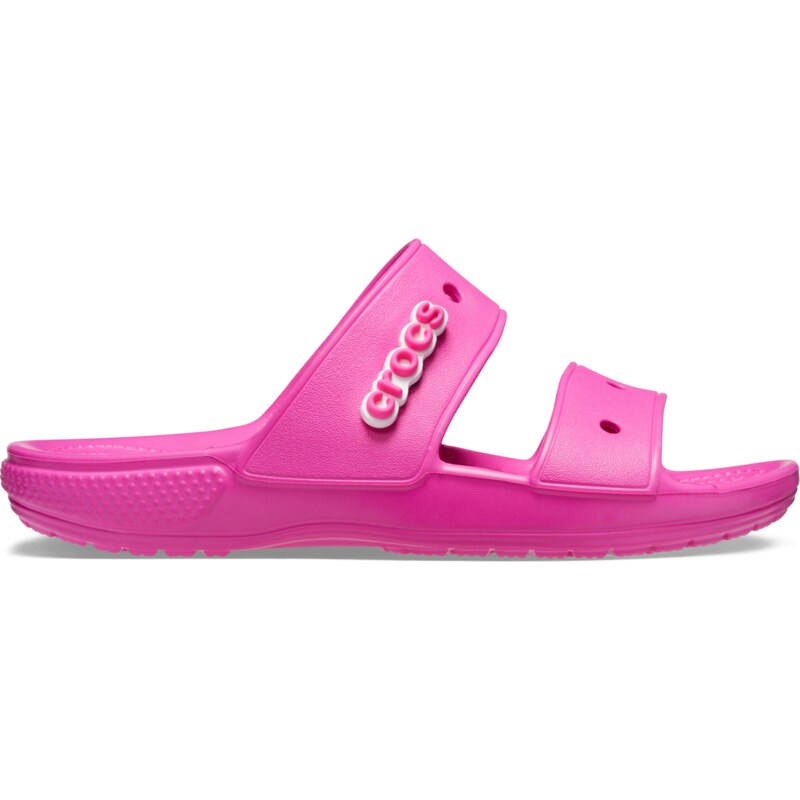 Dámské pantofle Crocs CLASSIC SANDAL neonově růžová