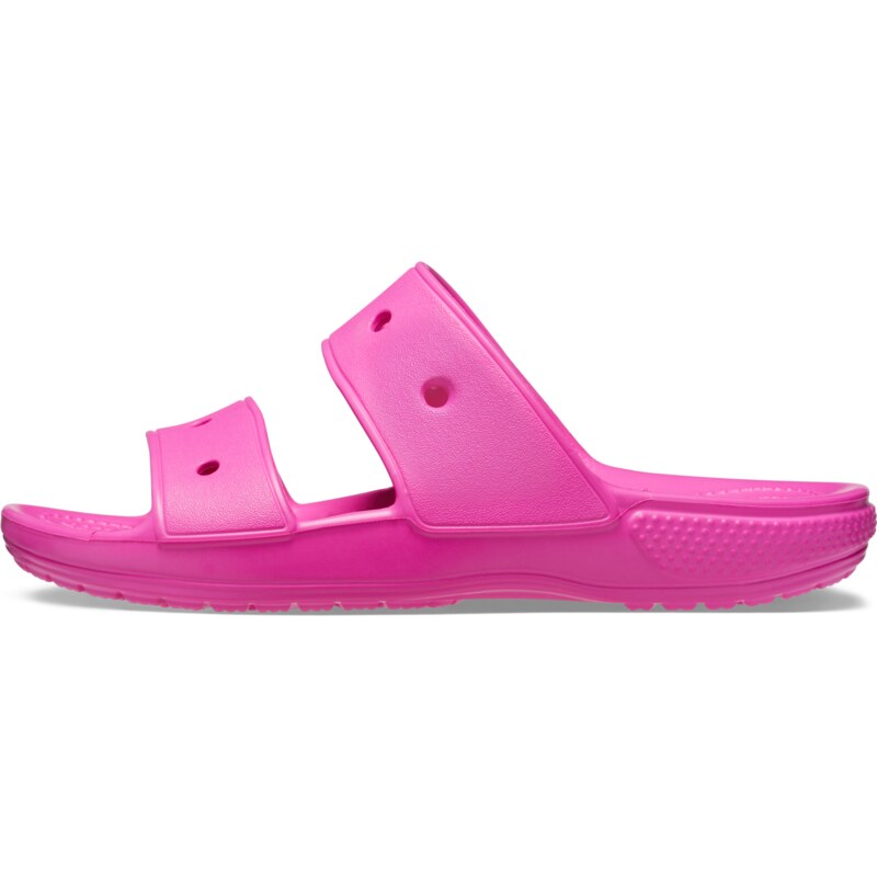 Dámské pantofle Crocs CLASSIC SANDAL neonově růžová