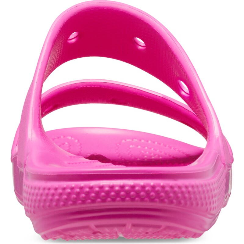 Dámské pantofle Crocs CLASSIC SANDAL neonově růžová