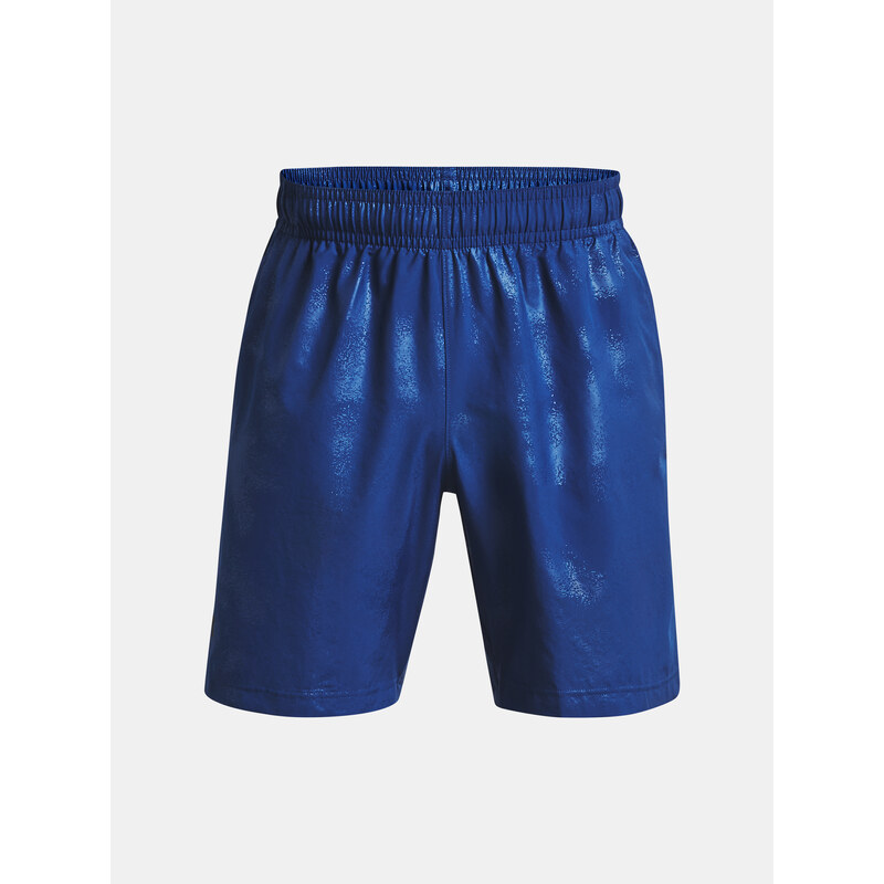 Under Armour Kraťasy UA Woven Emboss Short-BLU - Pánské