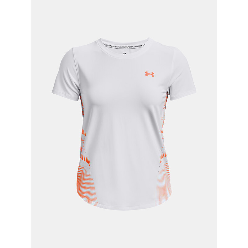 Under Armour Tričko UA Iso-Chill Laser Tee II-WHT - Dámské