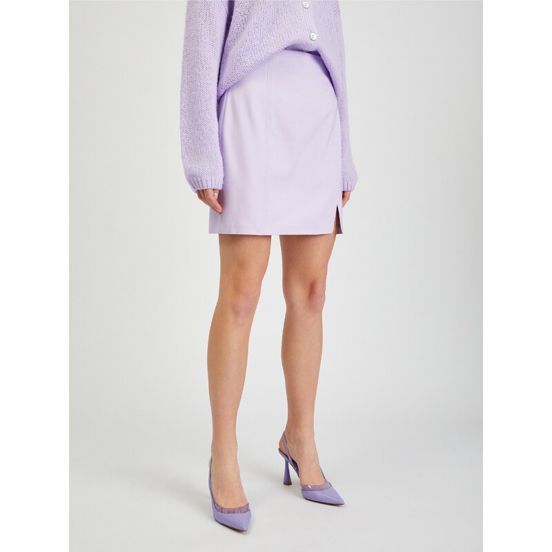 Orsay Světle fialová dámská sukně - Dámské