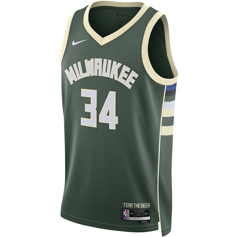 Dres Nike Milwaukee Bucks Icon Edition 2022/23 Dri-FIT NBA Swingman Jersey dn2012-323