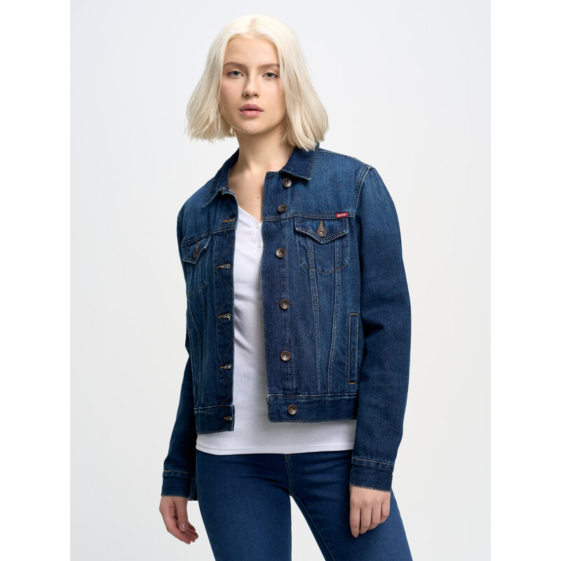 Big Star Woman's Jacket 130189 Denim-510