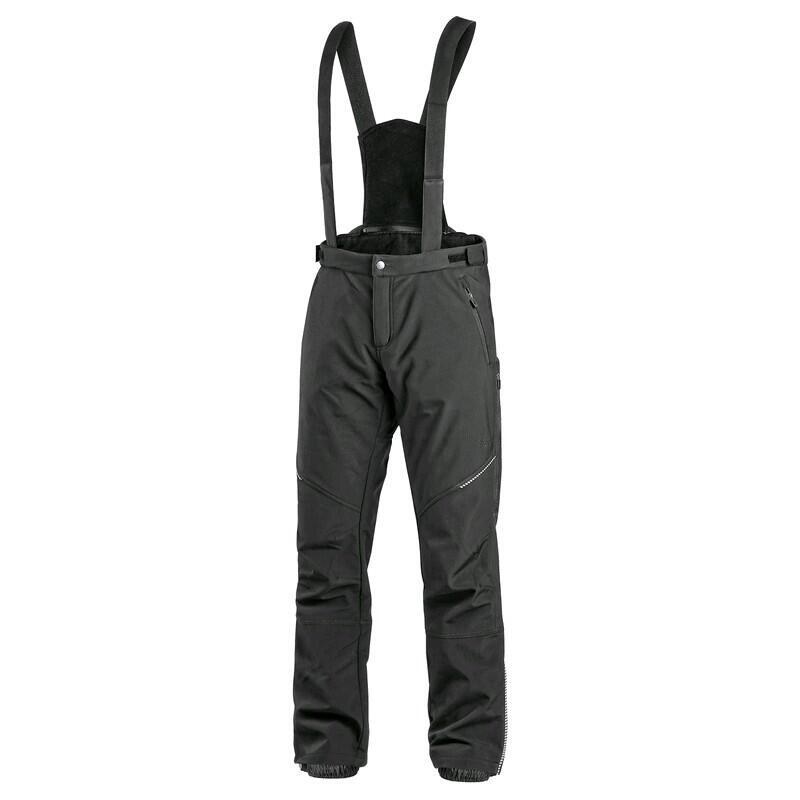 CANIS CXS TRENTON kalhoty zimní softshell pánské černé