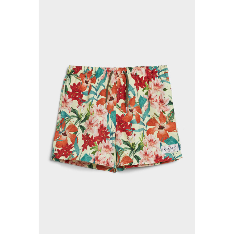 PLAVKY GANT CF FLORAL PRINT SWIM SHORTS žlutá XL