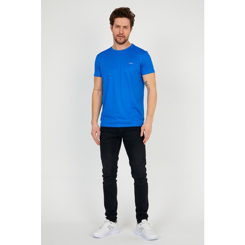 Slazenger Republic I Pánské tričko Saks Blue