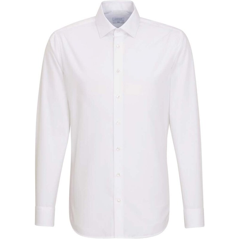 Košile Seidensticker bílá barva, slim, s klasickým límcem, 01.675198