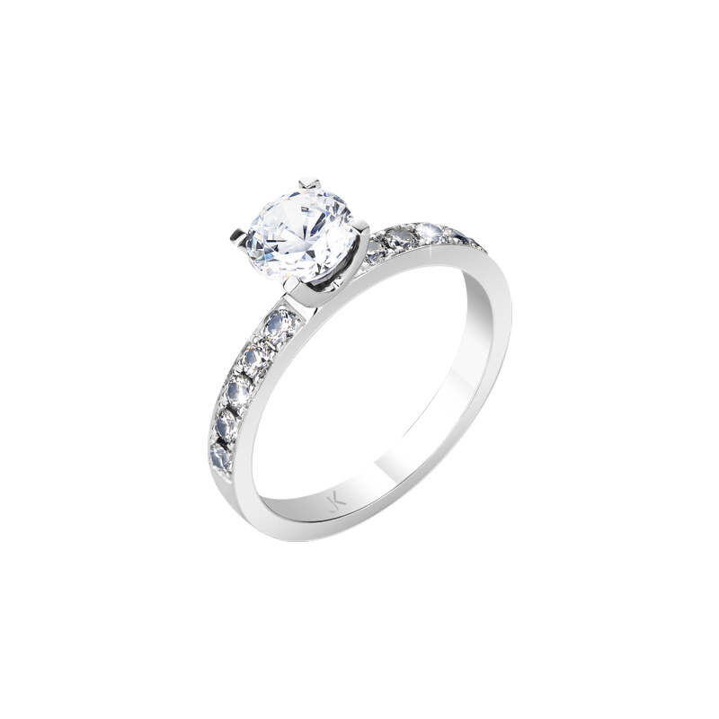 Zlatý prsten s diamantem ZPTO211B-48-1000