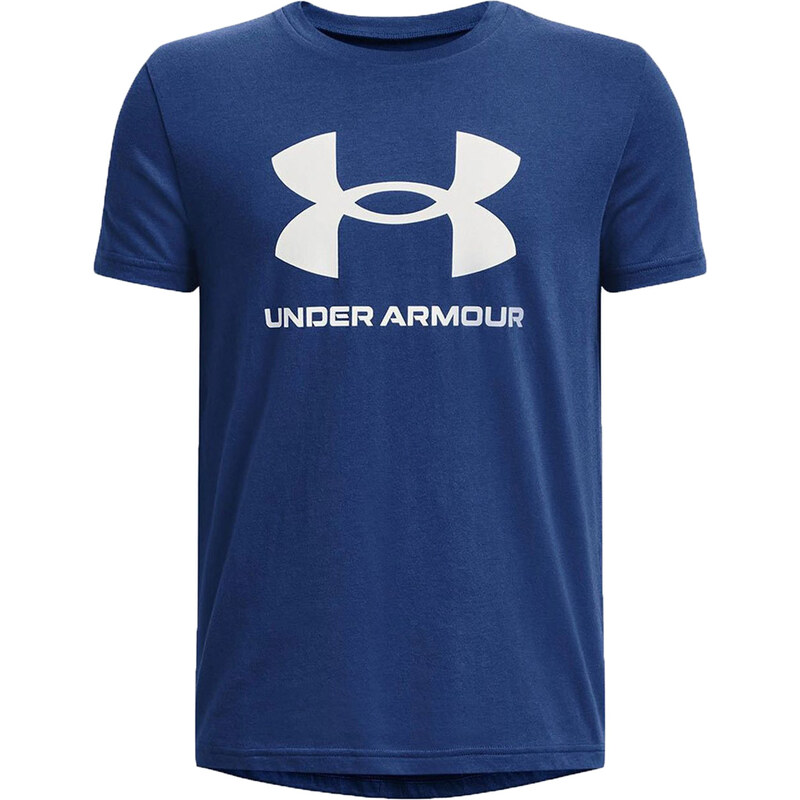 Triko Under Armour UA SPORTSTYLE LOGO SS-BLU 1363282-471