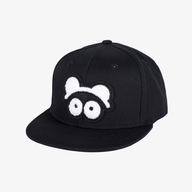 Loowfat Kšiltovka Snapback Simple Panda | Černá