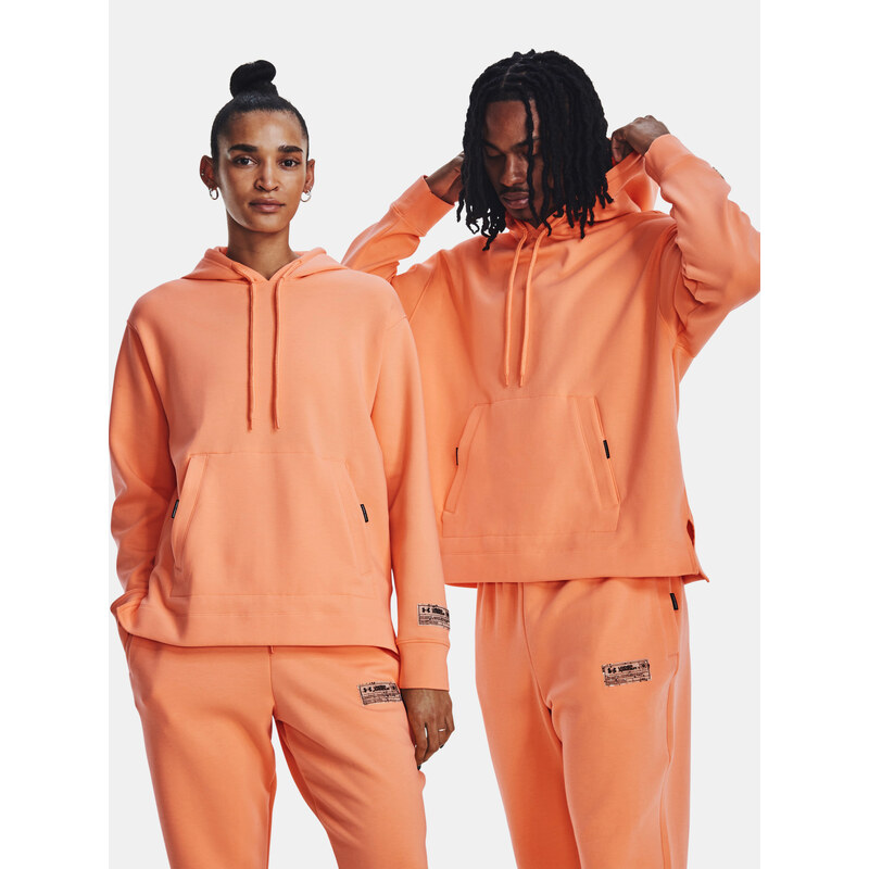 Under Armour MMikina UA Summit Knit Hoodie-ORG - unisex