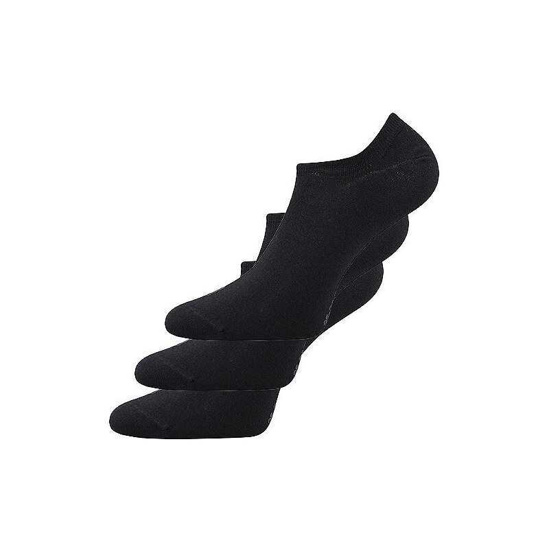 Boma DEXI kotníčkové jednobarevné ponožky Lonka černá 35-38