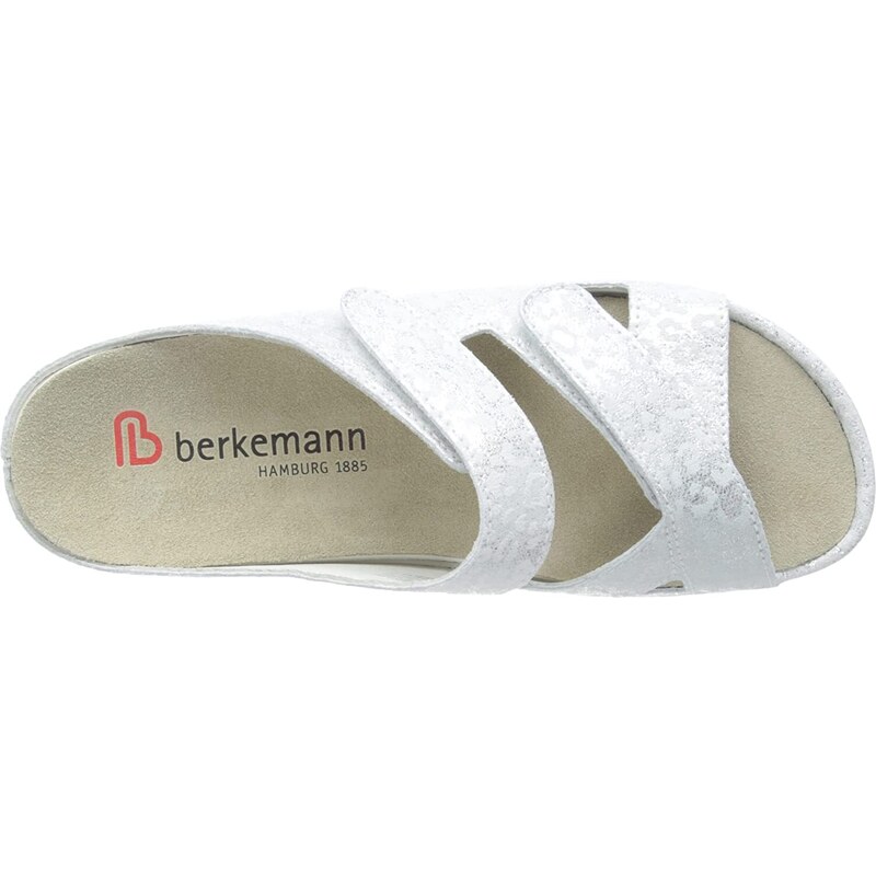 Dámské pantofle Berkemann artikl 01023-150 sříbrné