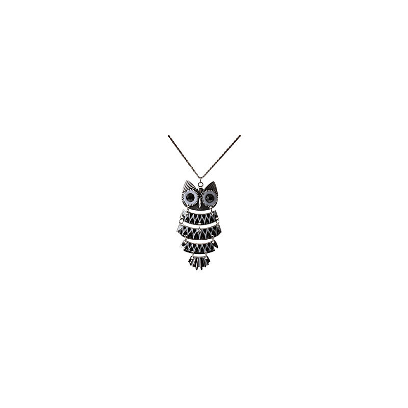 LightInTheBox Cute Owl Long Necklace