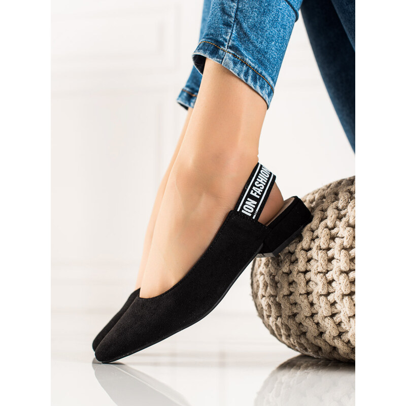 GOODIN PUMPS WITH HEEL UNCOVERED