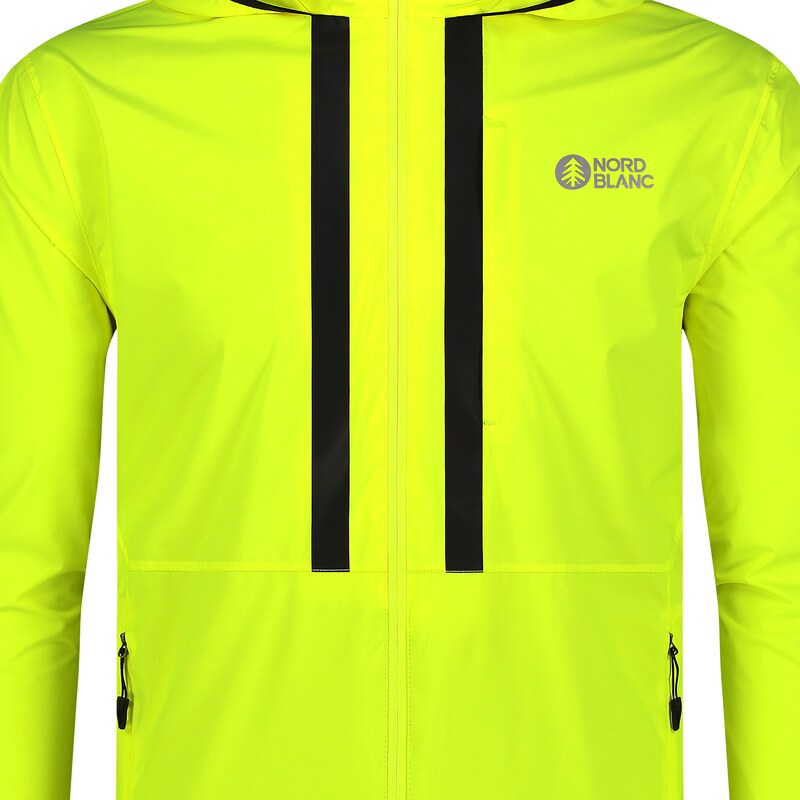 Nordblanc Žlutá pánská nepromokavá sportovní bunda SECURED