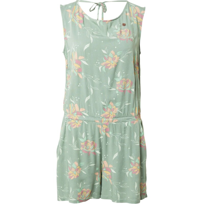 Ragwear Overal Zella nefritová / pastelově zelená / oranžová /