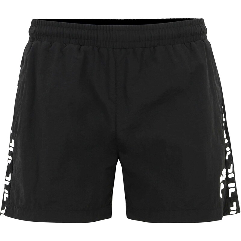 FILA Plavecké šortky Segrate černá / bílá