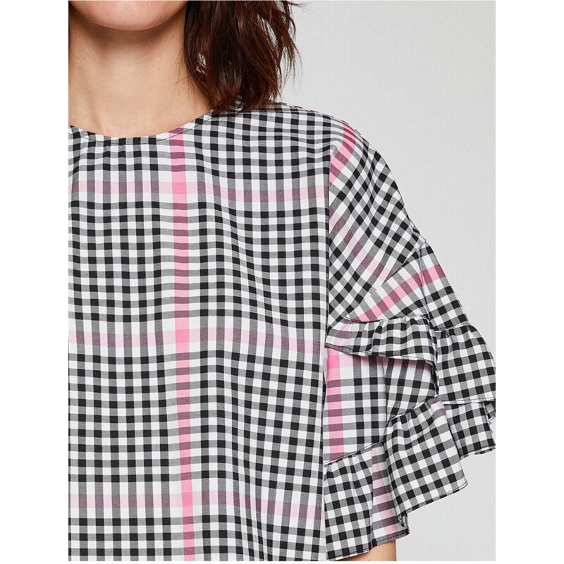 Koton Women's Checkered Blouse