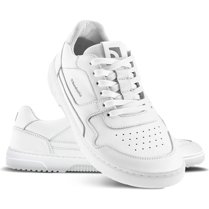 Be Lenka barefoot tenisky Barebarics Zing - All White - Leather