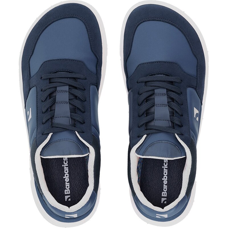 Be Lenka Barefoot tenisky Barebarics Axiom - Dark Blue & White