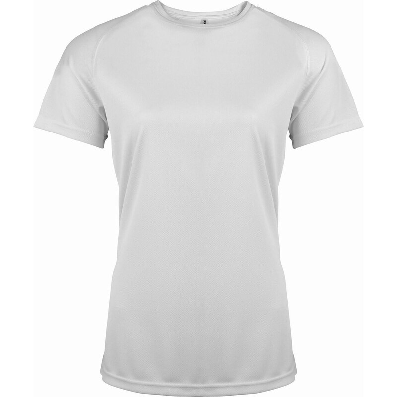 Kariban PROACT dámské funkční tričko krátký rukáv - barva bílá, velikost XS