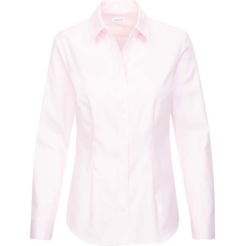 Košile Seidensticker růžová barva, slim, s klasickým límcem, 60.080645