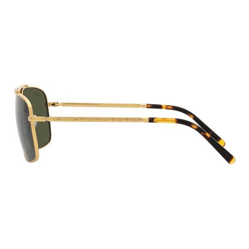 Sluneční brýle Ray-Ban zlatá barva