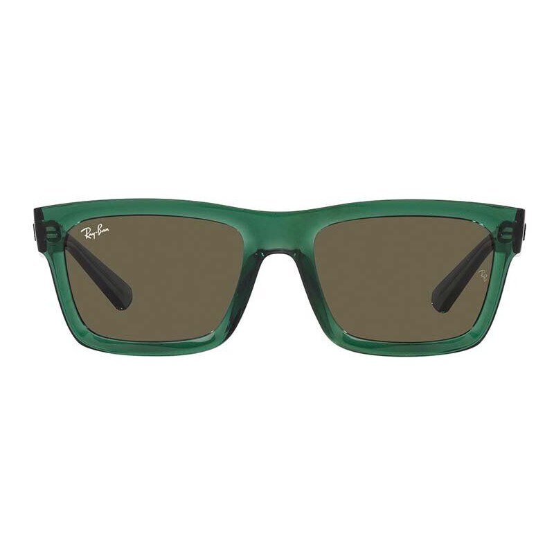 Sluneční brýle Ray-Ban WARREN zelená barva, 0RB4396