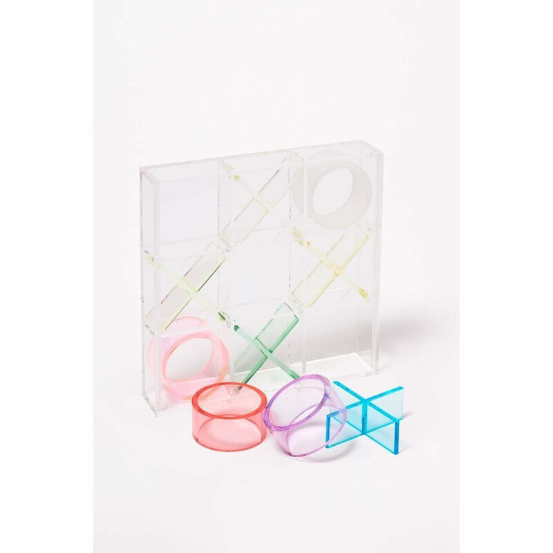 Hra SunnyLife Lucite Tic Tac Toe Aurora