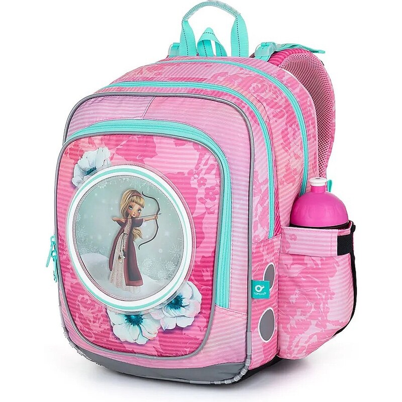 Školní batoh s pláštěnkou TOPGAL ENDY 23005 s princeznami
