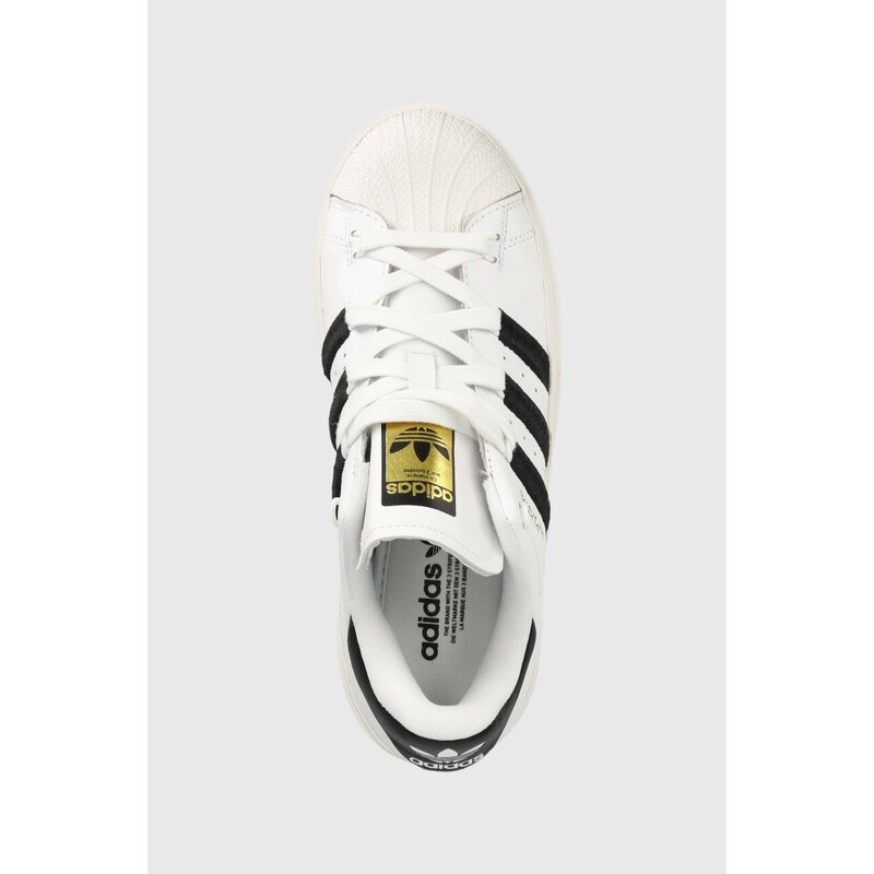 Sneakers boty adidas Originals Superstar Bonega bílá barva, GX1840-WHT/BLK/GO