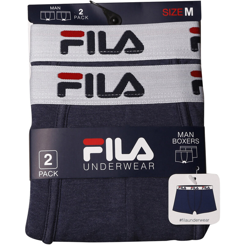 2PACK pánské boxerky Fila modré (FU5016/2-272)