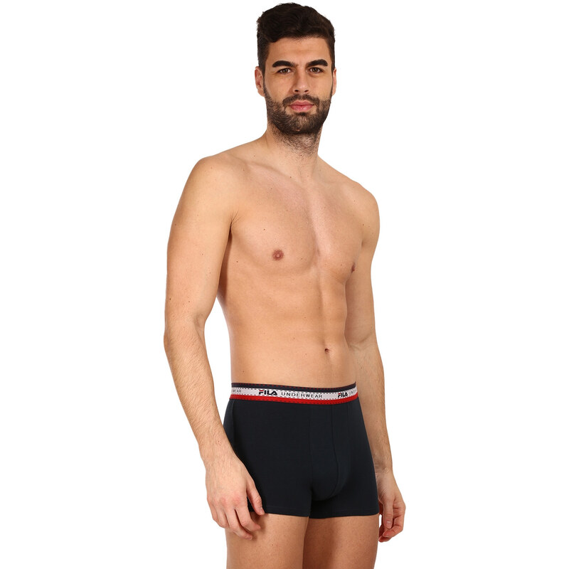 3PACK pánské boxerky Fila tmavě modré (FU5059/3-321)