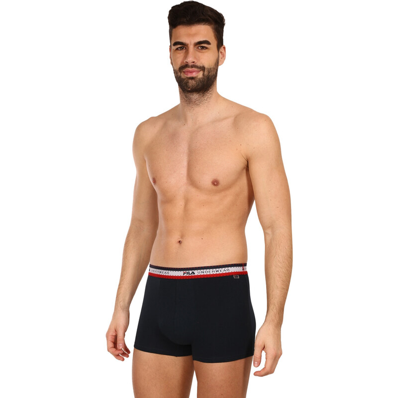 3PACK pánské boxerky Fila tmavě modré (FU5059/3-321)