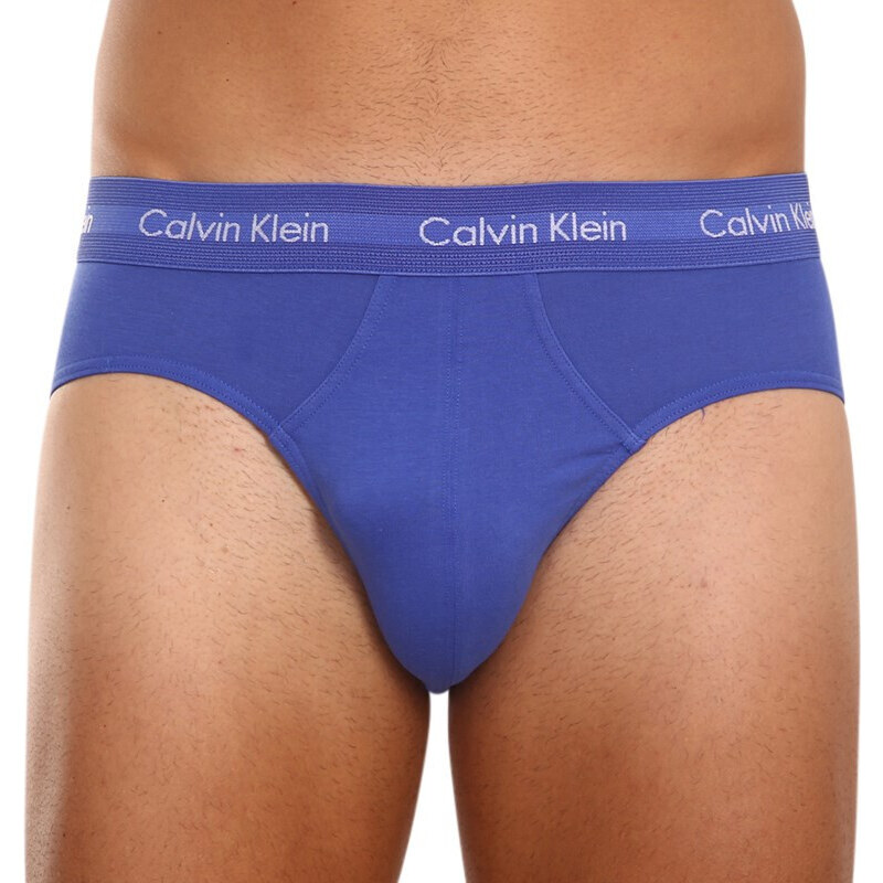 3PACK pánské slipy Calvin Klein vícebarevné