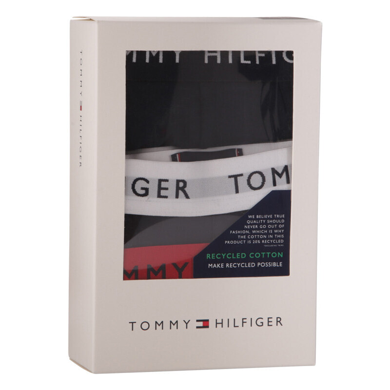 3PACK pánské boxerky Tommy Hilfiger tmavě modré (UM0UM02324 0SE)