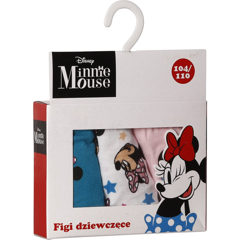 3PACK dívčí kalhotky E plus M Minnie vícebarevné