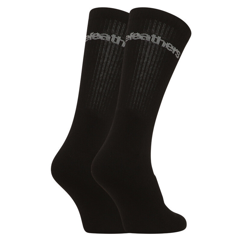 3PACK ponožky Horsefeathers černé