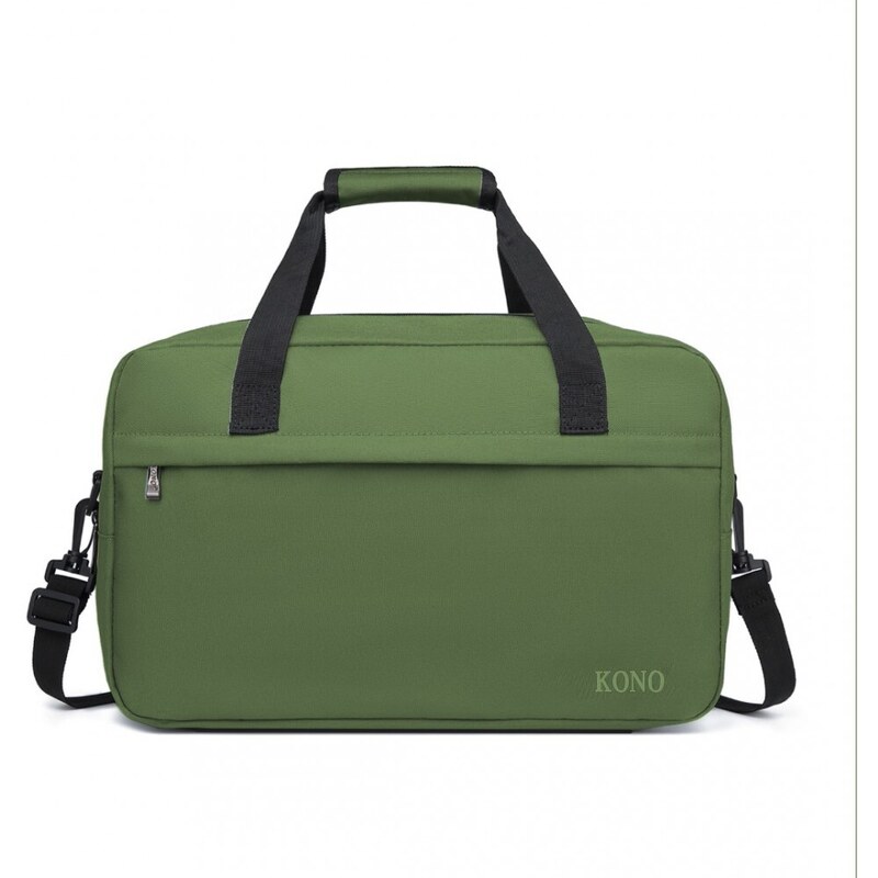 Cestovní taška KONO unisex střední zelená