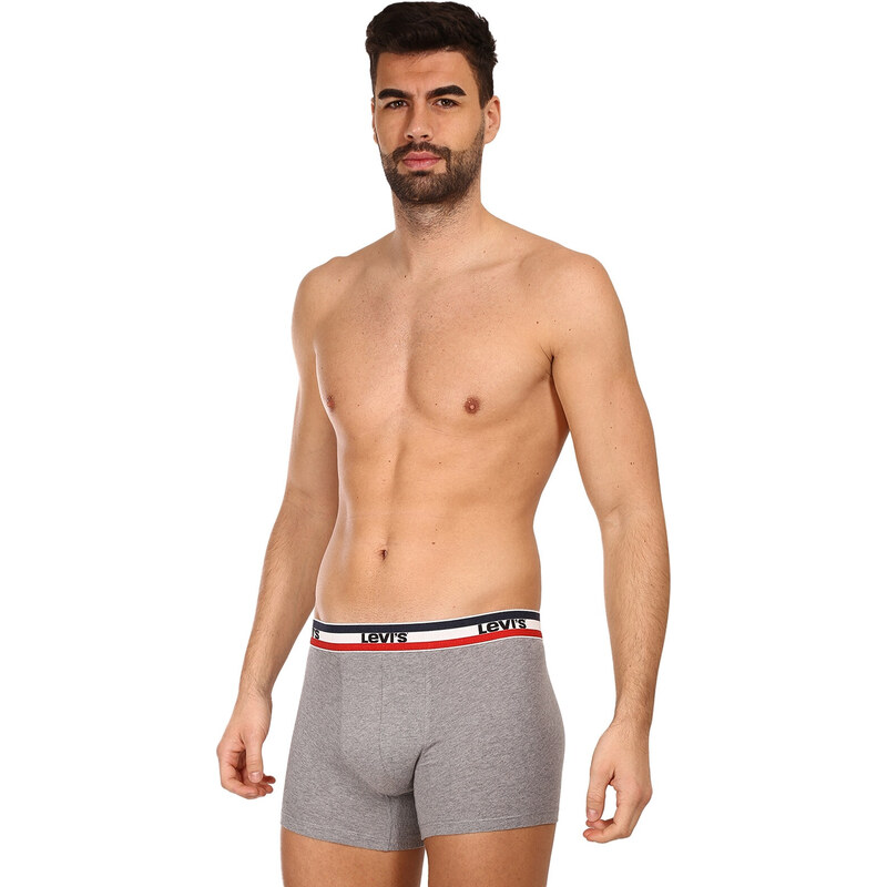 2PACK pánské boxerky Levis vícebarevné (905005001 198)