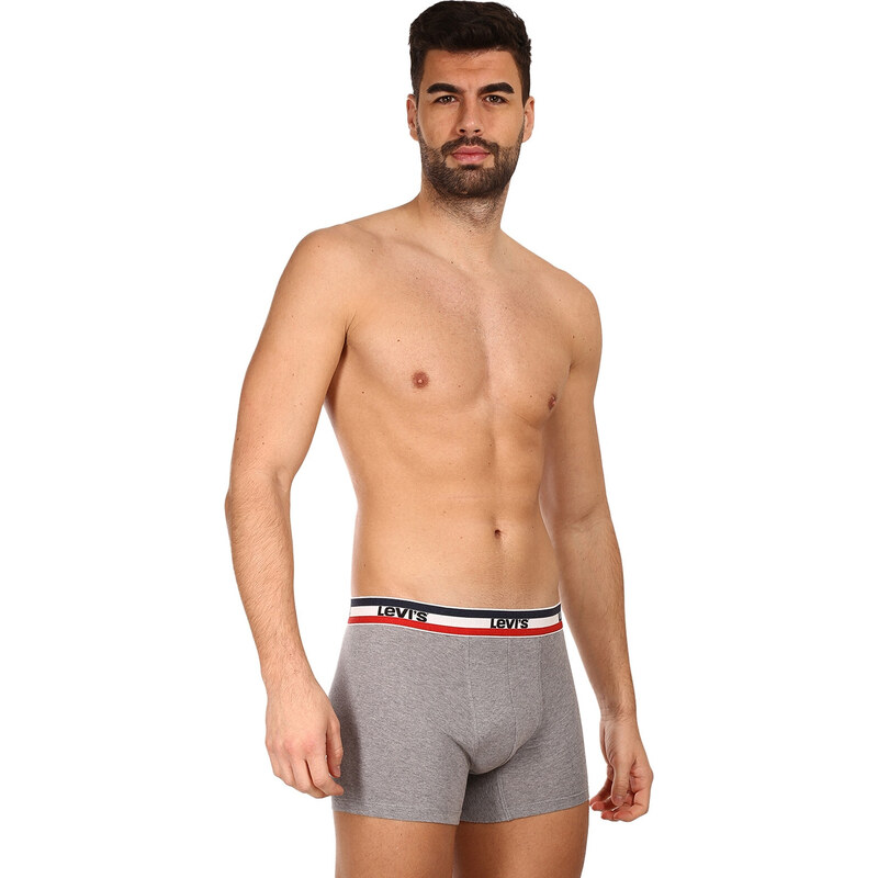 2PACK pánské boxerky Levis vícebarevné (905005001 198)