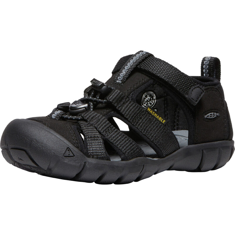 Dětské sandále Keen seacamp II Youth black/grey