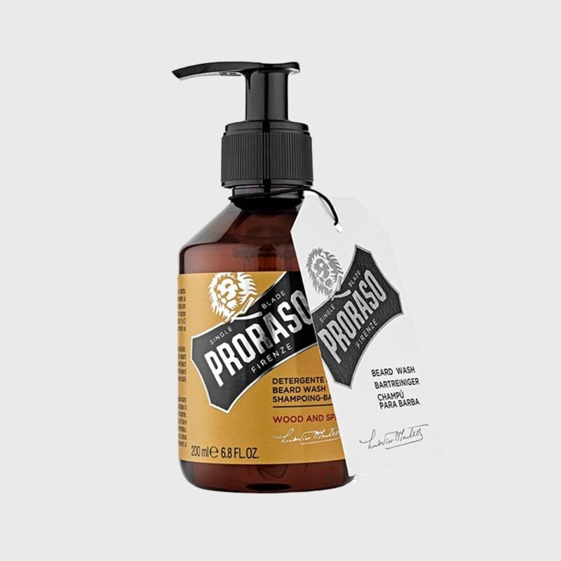 Proraso Beard Shampoo Wood and Spice šampon na vousy 200 ml