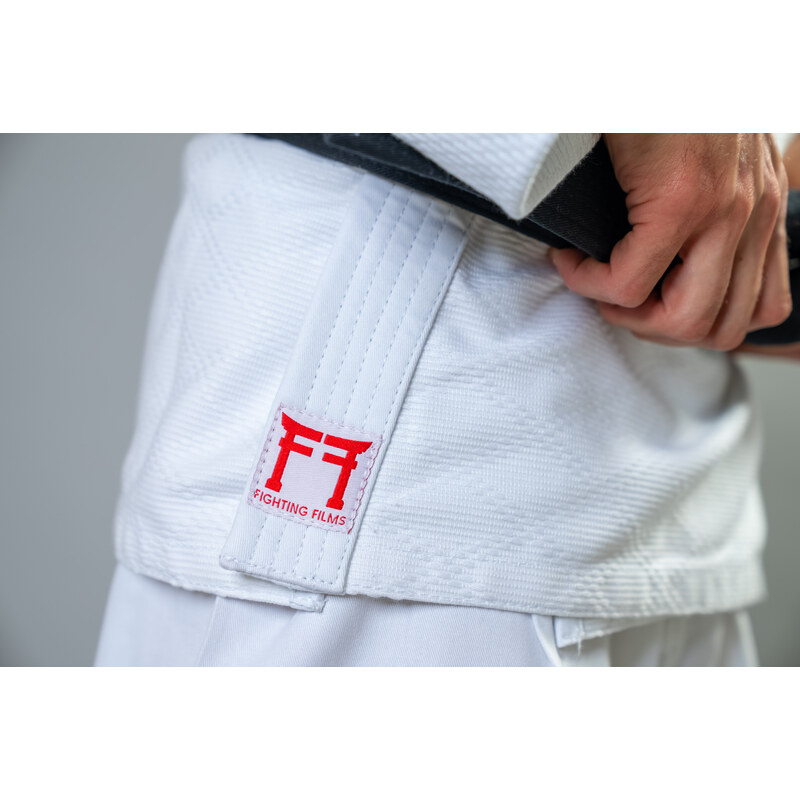 Kimono De Judo Enfant Débutant - Taille 120 - Grain De Riz 320 G Avec Ceinture Blanche Offerte