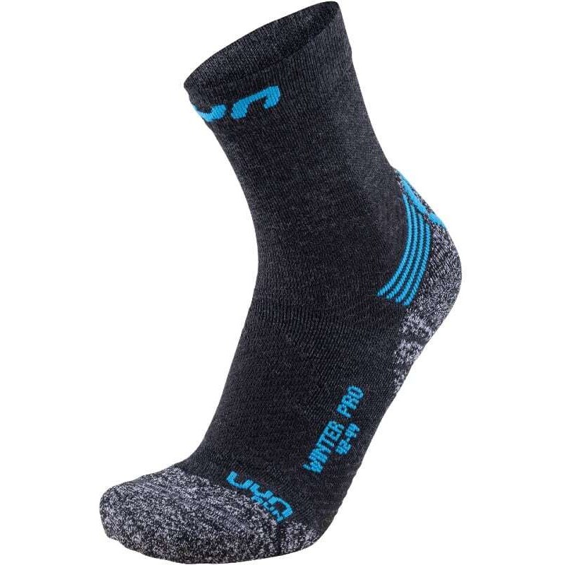 Pánské běžecké ponožky UYN Winter Pro Run Socks Anthracite